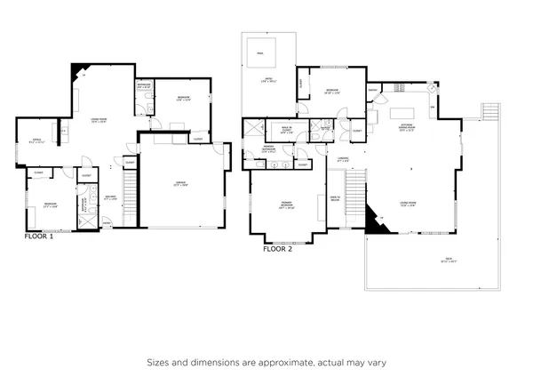 a picture of a floor plan