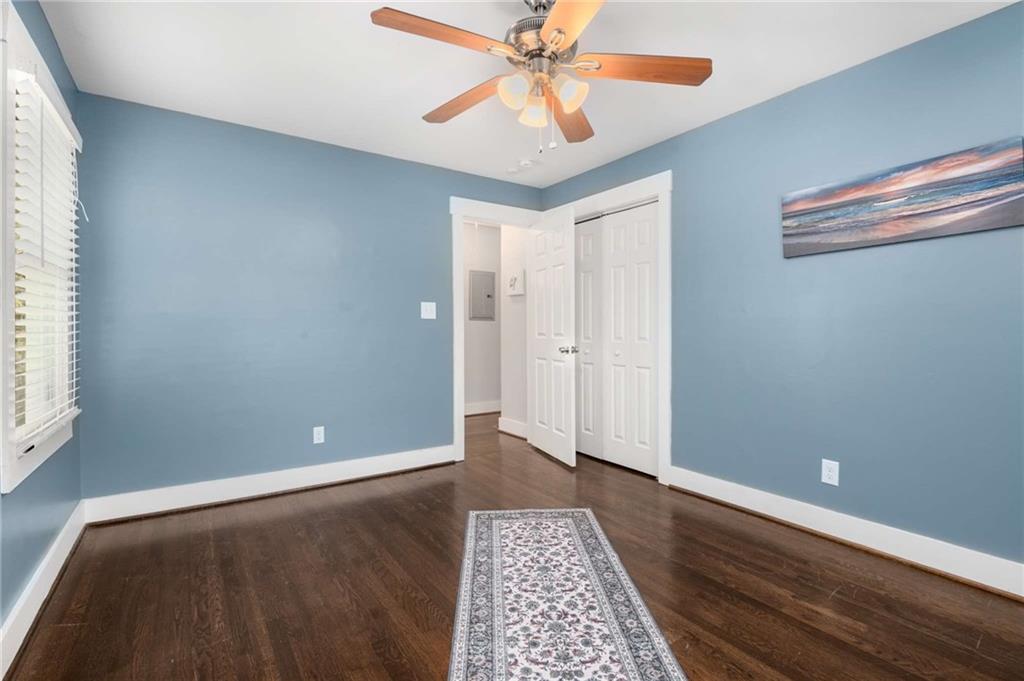 2046 Settle Circle Southeast Atlanta, GA 30316 - Photo 17 of 36 a view of room with window and ceiling fan