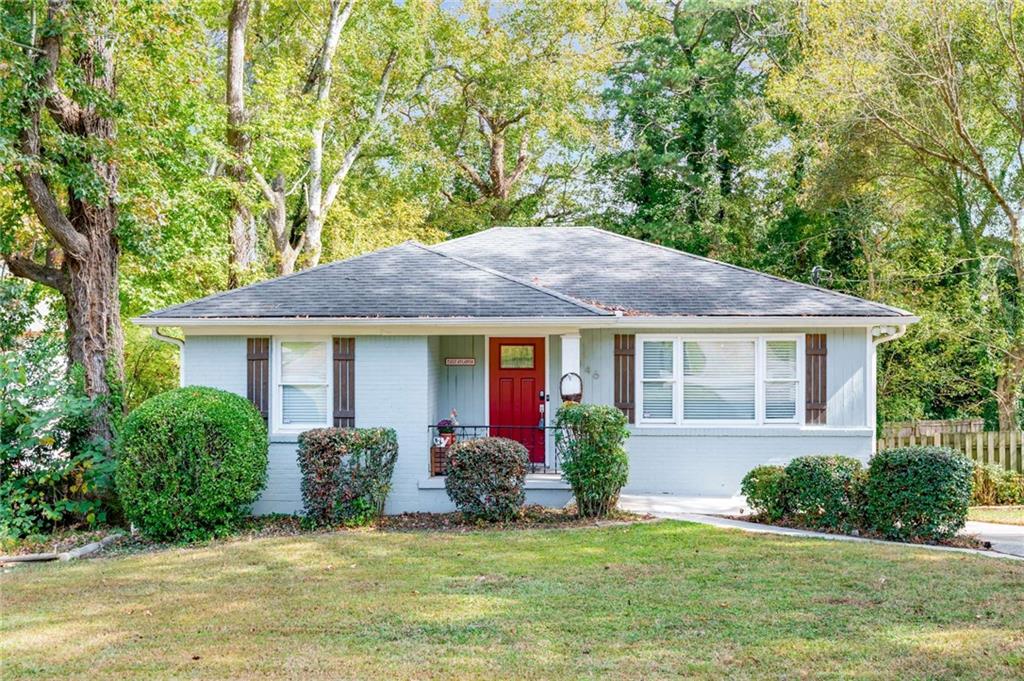 2046 Settle Circle Southeast Atlanta, GA 30316 - Photo 2 of 36 front view of a house with a yard