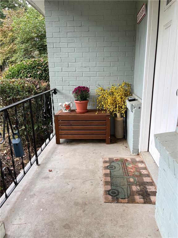 2046 Settle Circle Southeast Atlanta, GA 30316 - Photo 4 of 36 a view of entryway with flower pots
