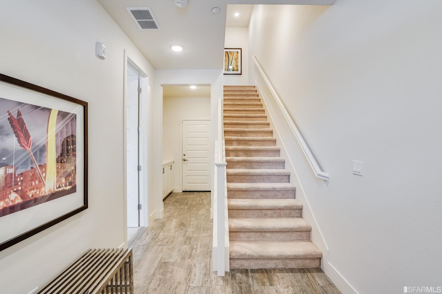 471 Mitchell Avenue Alameda, CA 94501 - Photo 5 of 50 a view of a hallway with staircase