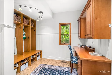 a room with musical instruments