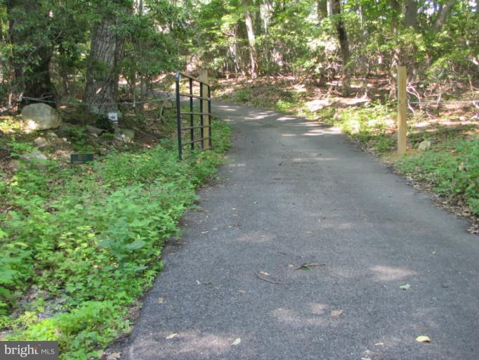 Front gated entrance to property