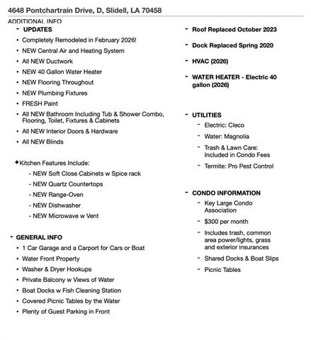 4648 Pontchartrain Drive, Unit D Slidell, LA 70458 - Photo 21 of 21