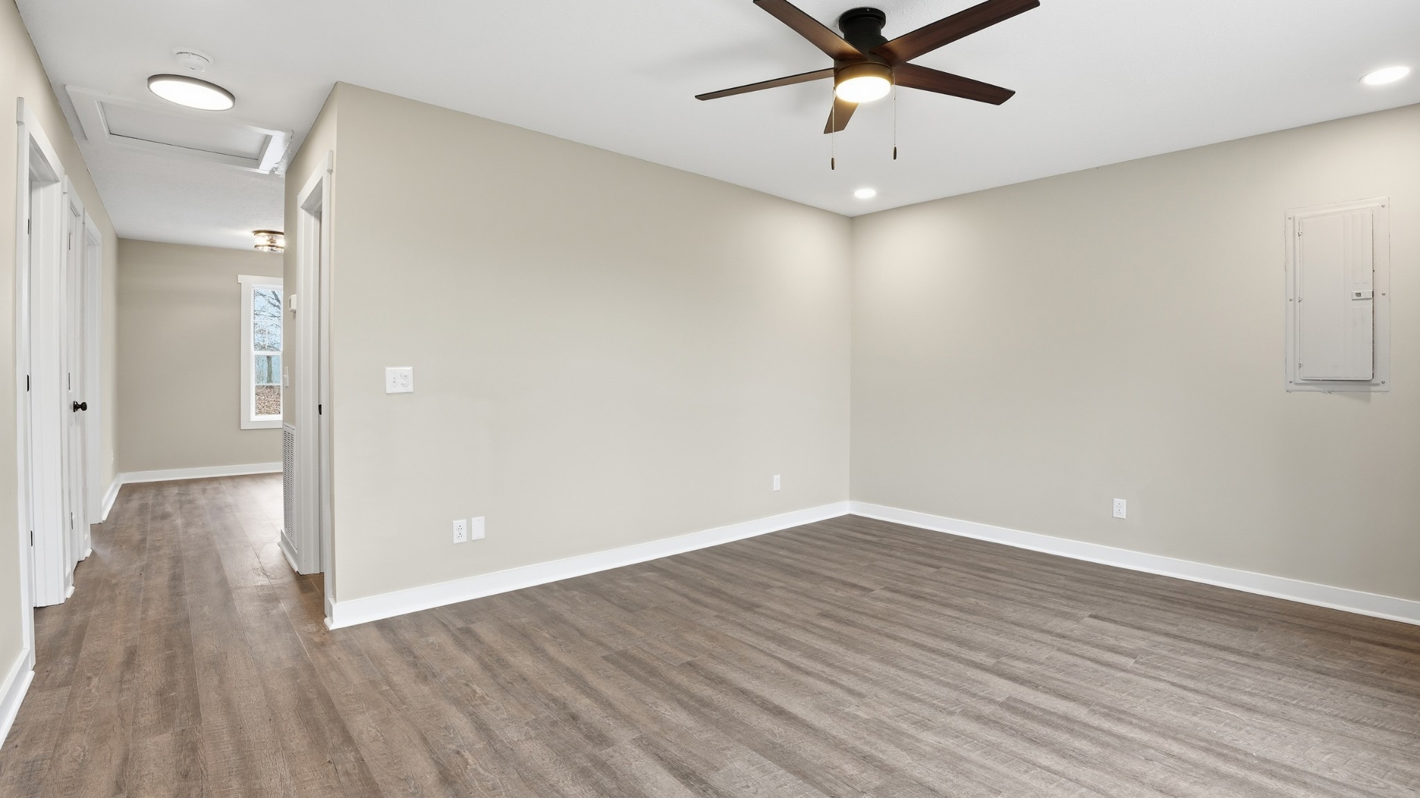 790 Preston Ridge Road Mulberry, TN 37359 - Photo 6 of 44 wooden floor in an empty room with a window
