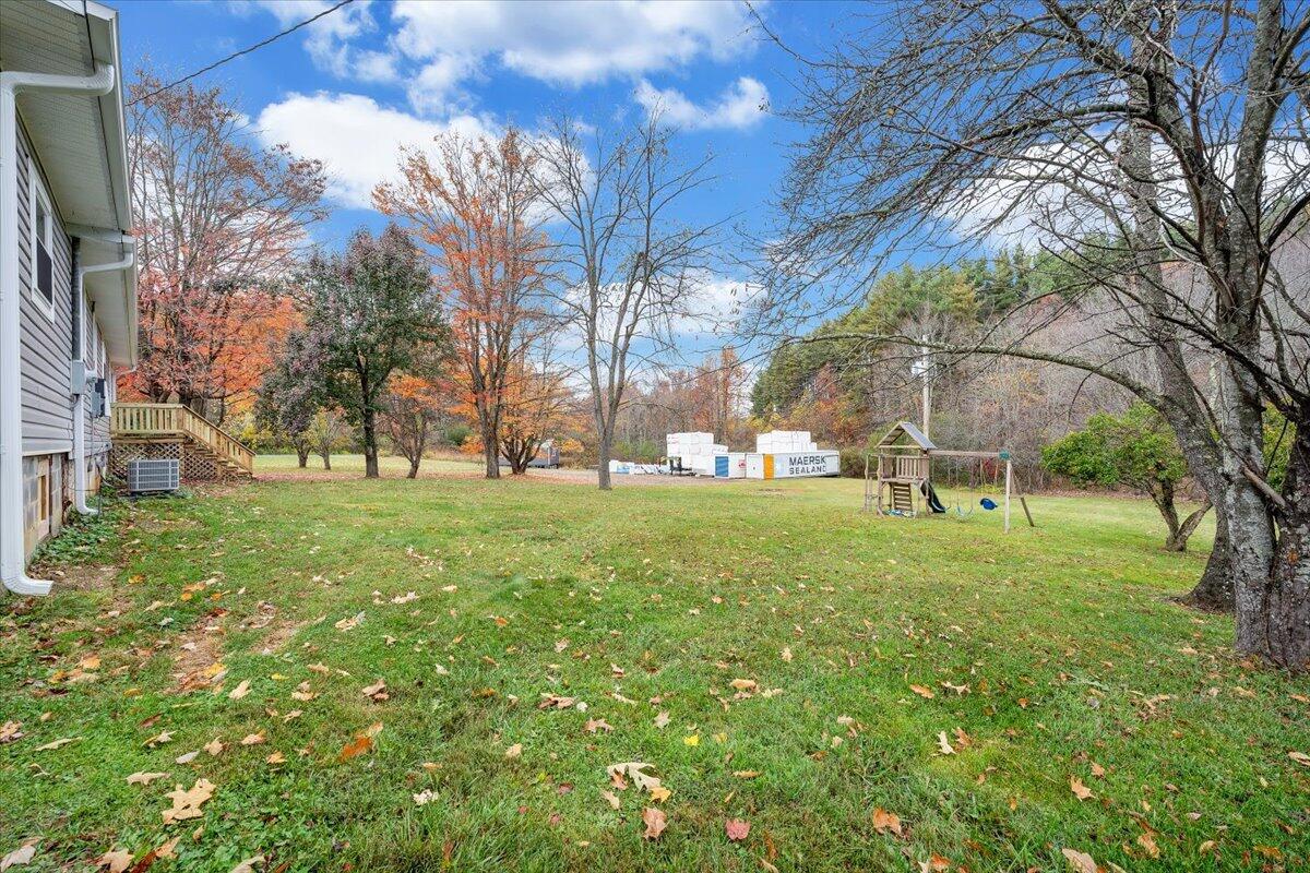 1122 Barberry Road Southeast Floyd, VA 24091 - Photo 32 of 39 a view of a backyard with large trees