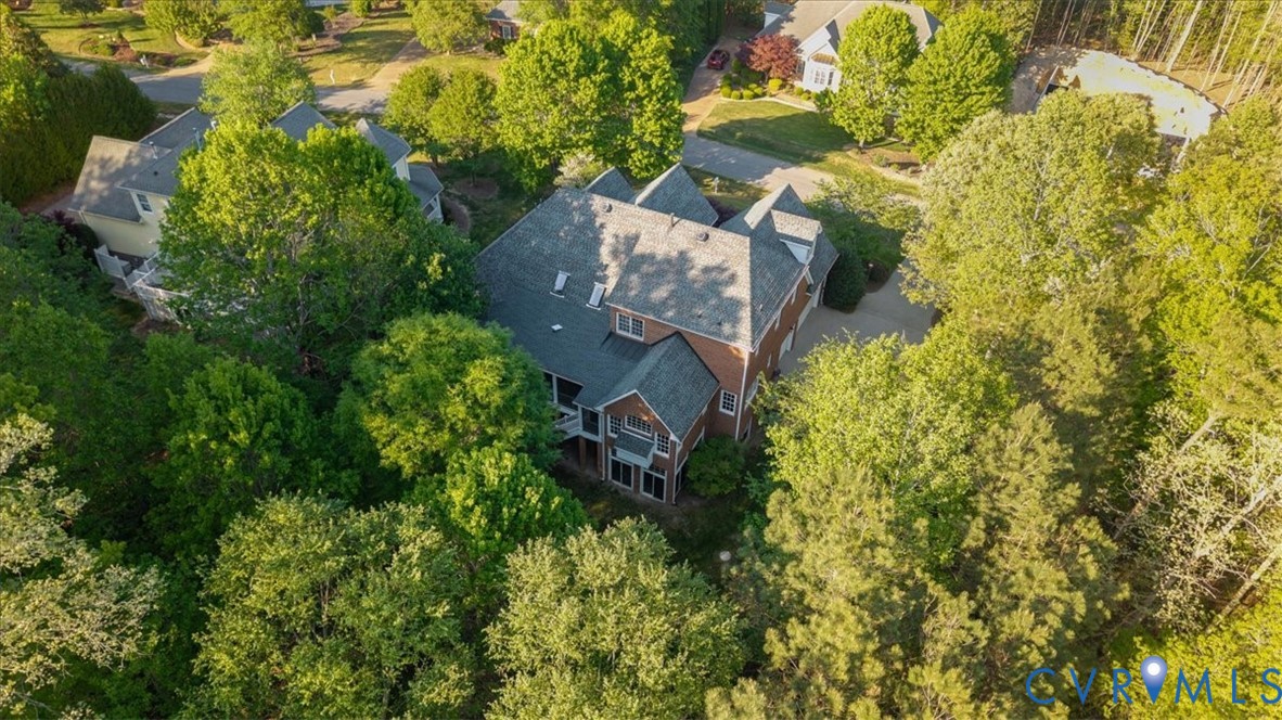 3308 Yarding Way Toano, VA 23168 - Photo 15 of 83 a aerial view of a house with a yard and garden
