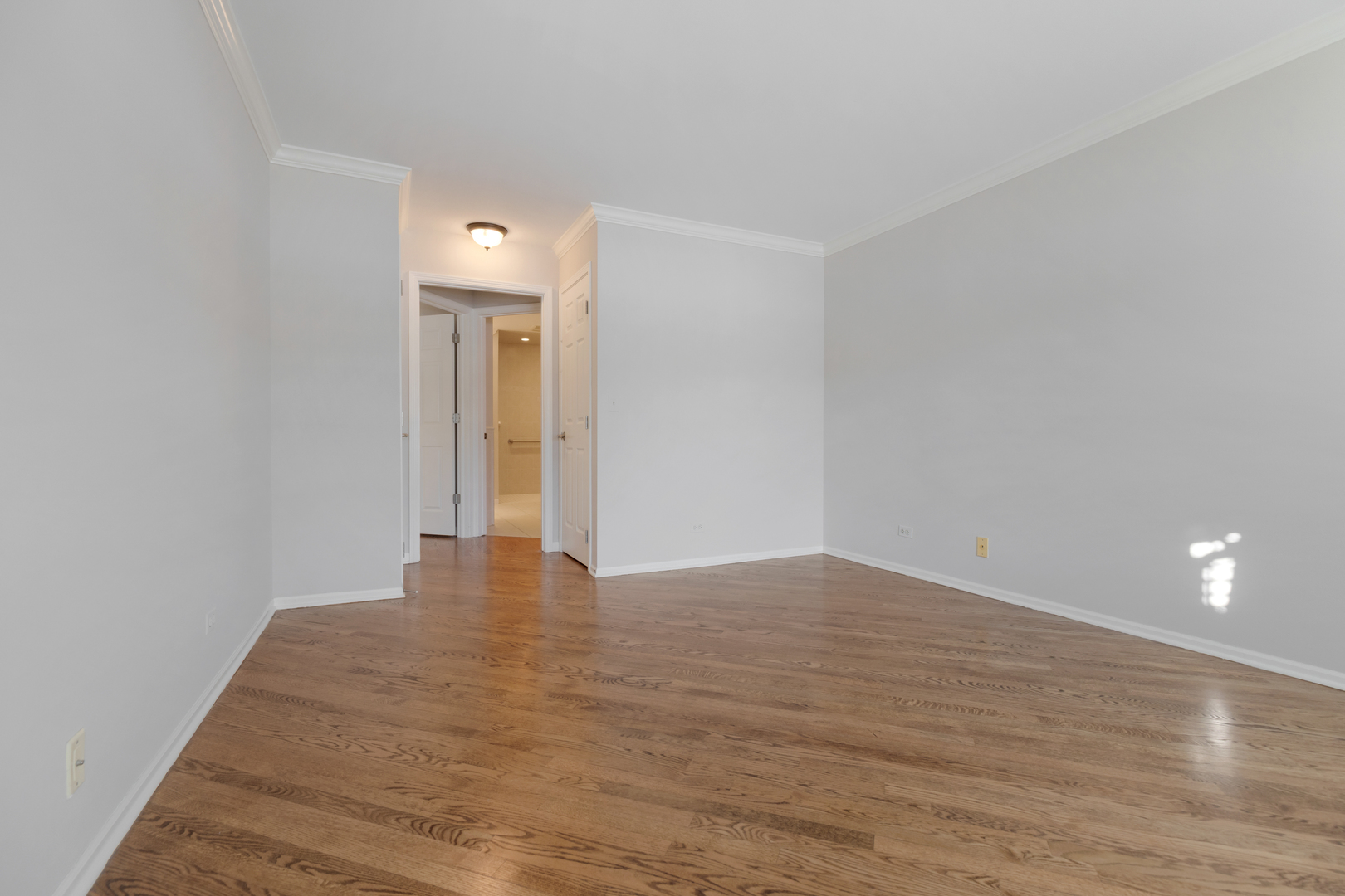 14707 Hollow Tree Road Orland Park, IL 60462 - Photo 25 of 47 a view of an empty room with wooden floor
