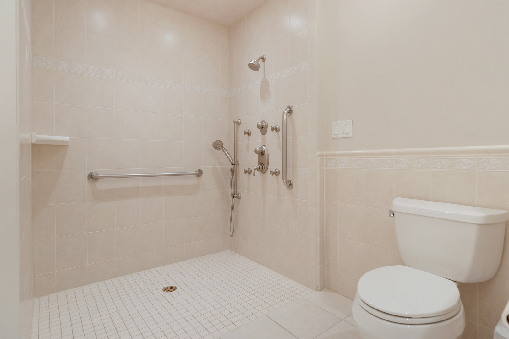 14707 Hollow Tree Road Orland Park, IL 60462 - Photo 28 of 47 a bathroom with a toilet and a shower