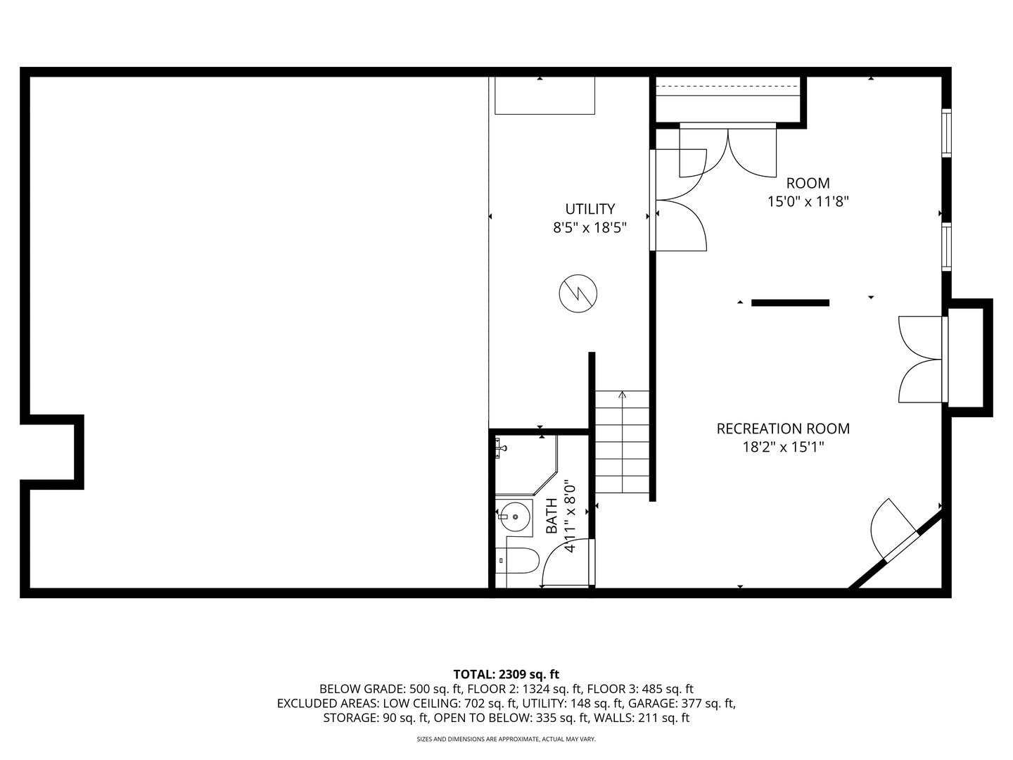14707 Hollow Tree Road Orland Park, IL 60462 - Photo 42 of 47 a picture of a floor plan