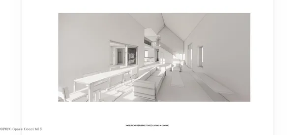 a black and white photo of a living room