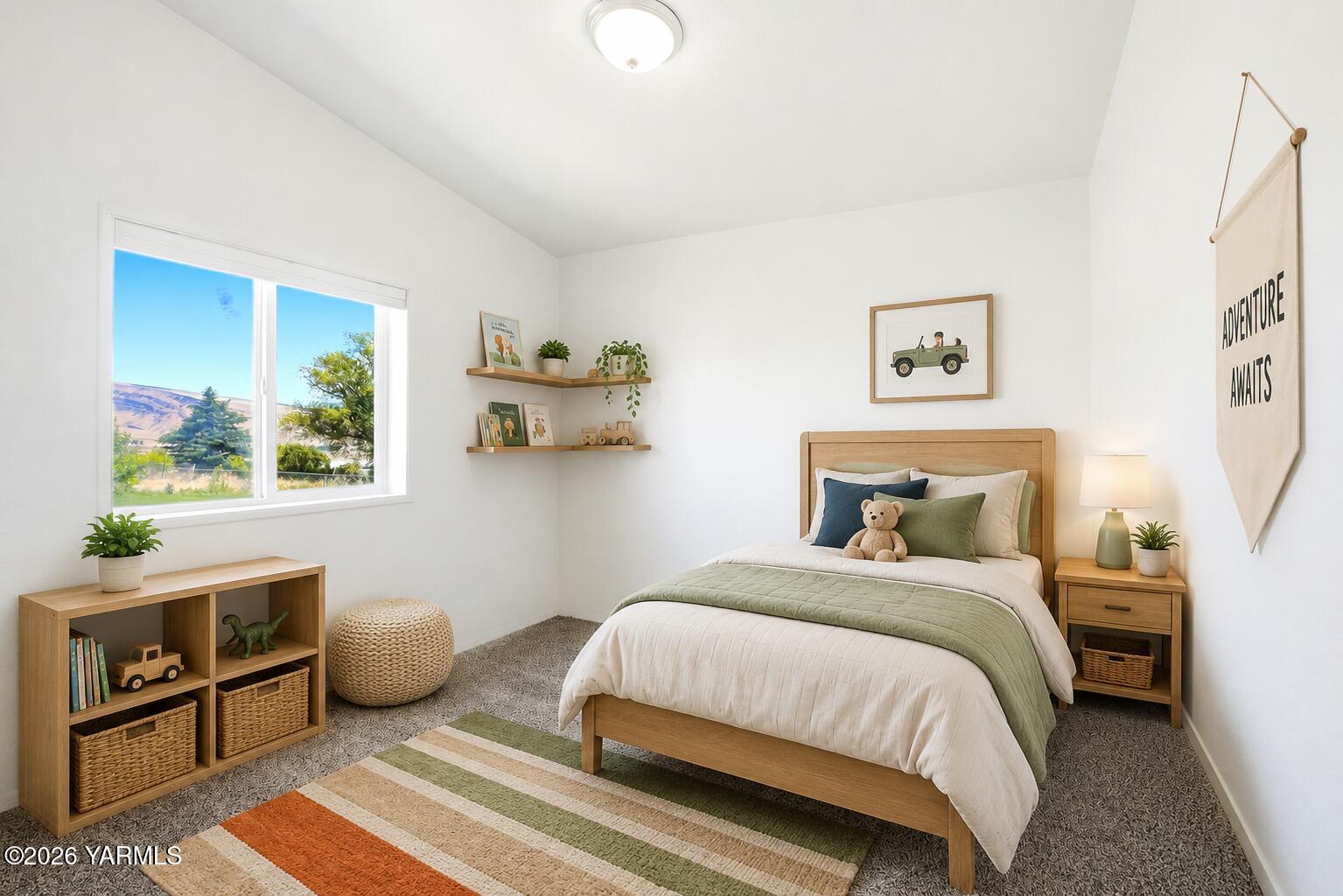 251 Buchanan Road Selah, WA 98942 - Photo 26 of 35 Bedroom 3 - Virtually Staged