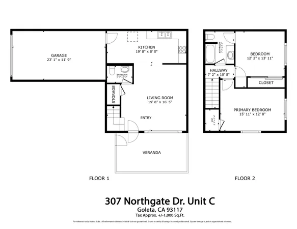 $715,000 | 307 Northgate Drive, Unit C, Goleta, CA 93117