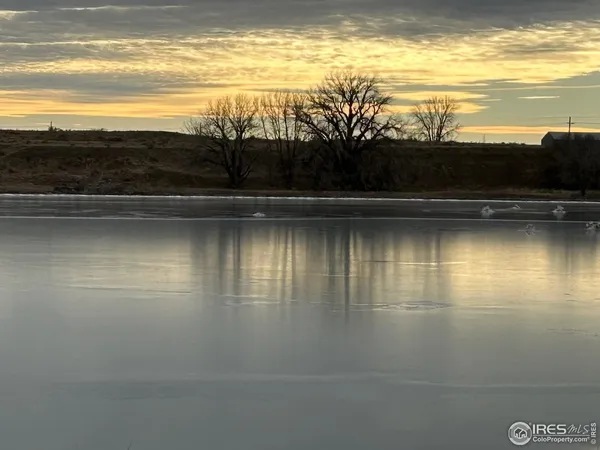 a view of a room with an ocean view