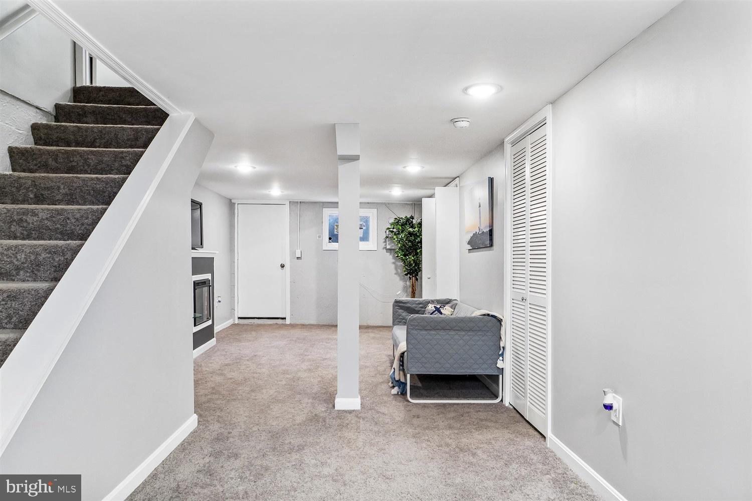 8164 North Boundary Road Baltimore, MD 21222 - Photo 21 of 31 Large finished basement