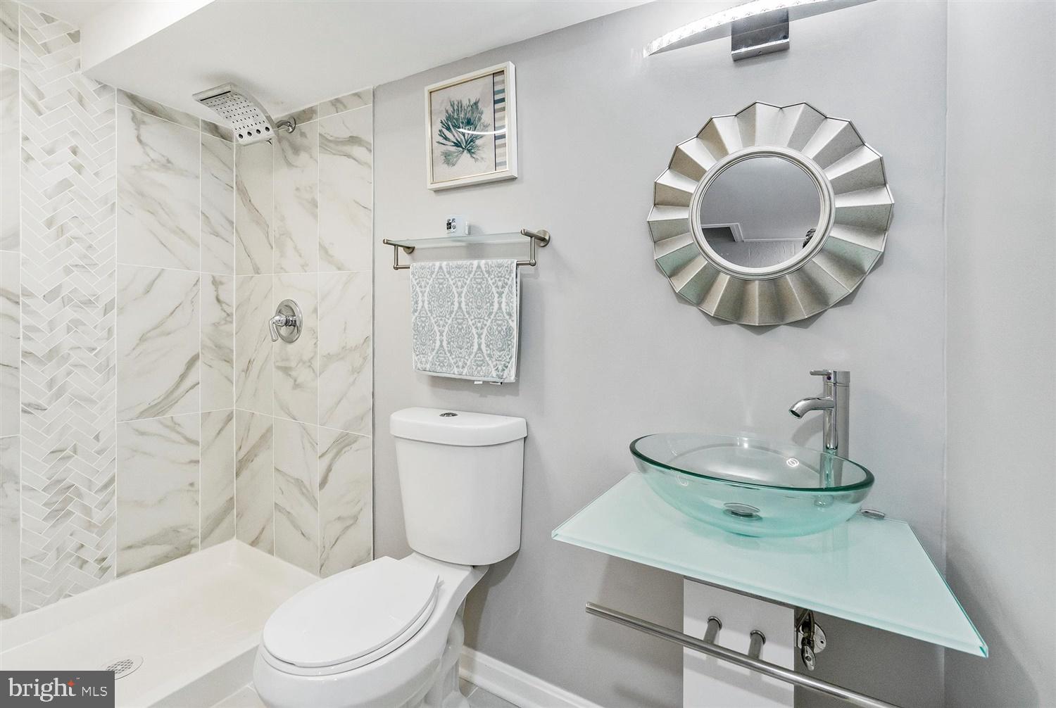 8164 North Boundary Road Baltimore, MD 21222 - Photo 22 of 31 Bluetooth speakers in the bathroom