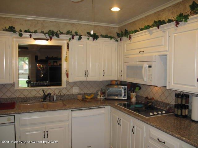 6306 Jameson Road Amarillo, TX 79106 - Photo 8 of 32 a kitchen with a sink and cabinets