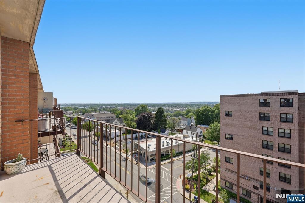 265 Main Street, Unit 704 Ridgefield Park, NJ 07660 - Photo 9 of 23 a view of a balcony with city view