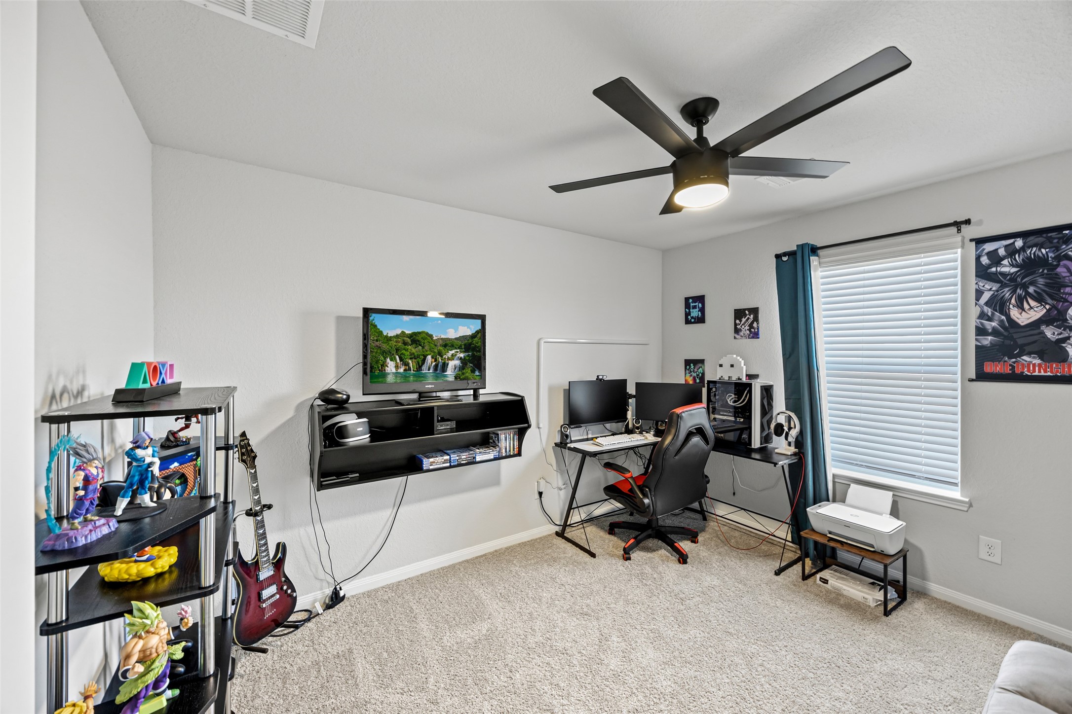 4827 Purple Wisteria Lane Spring, TX 77373 - Photo 21 of 26 a view of a workspace with furniture and a window