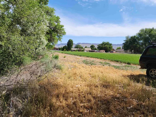 a view of an outdoor space and a yard
