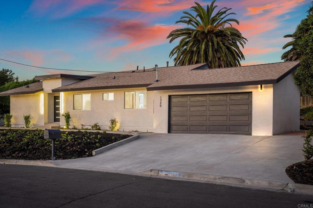1326 Crestridge Drive Oceanside, CA 92054 - Photo 1 of 29 a front view of house with garage