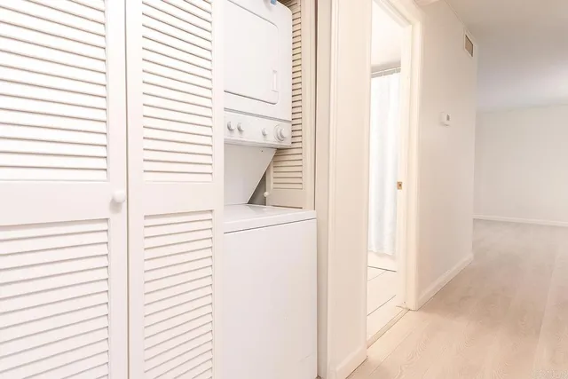 a utility room with a window