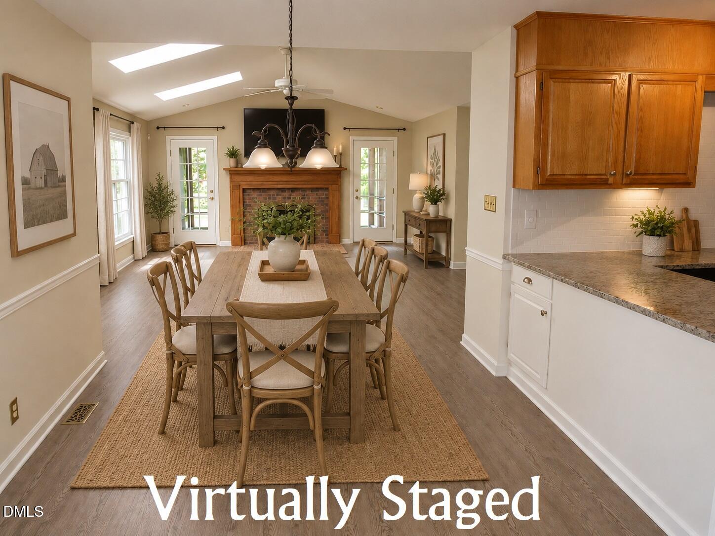 1290 Spring Valley Road Henderson, NC 27537 - Photo 7 of 71 Virtually staged - dining