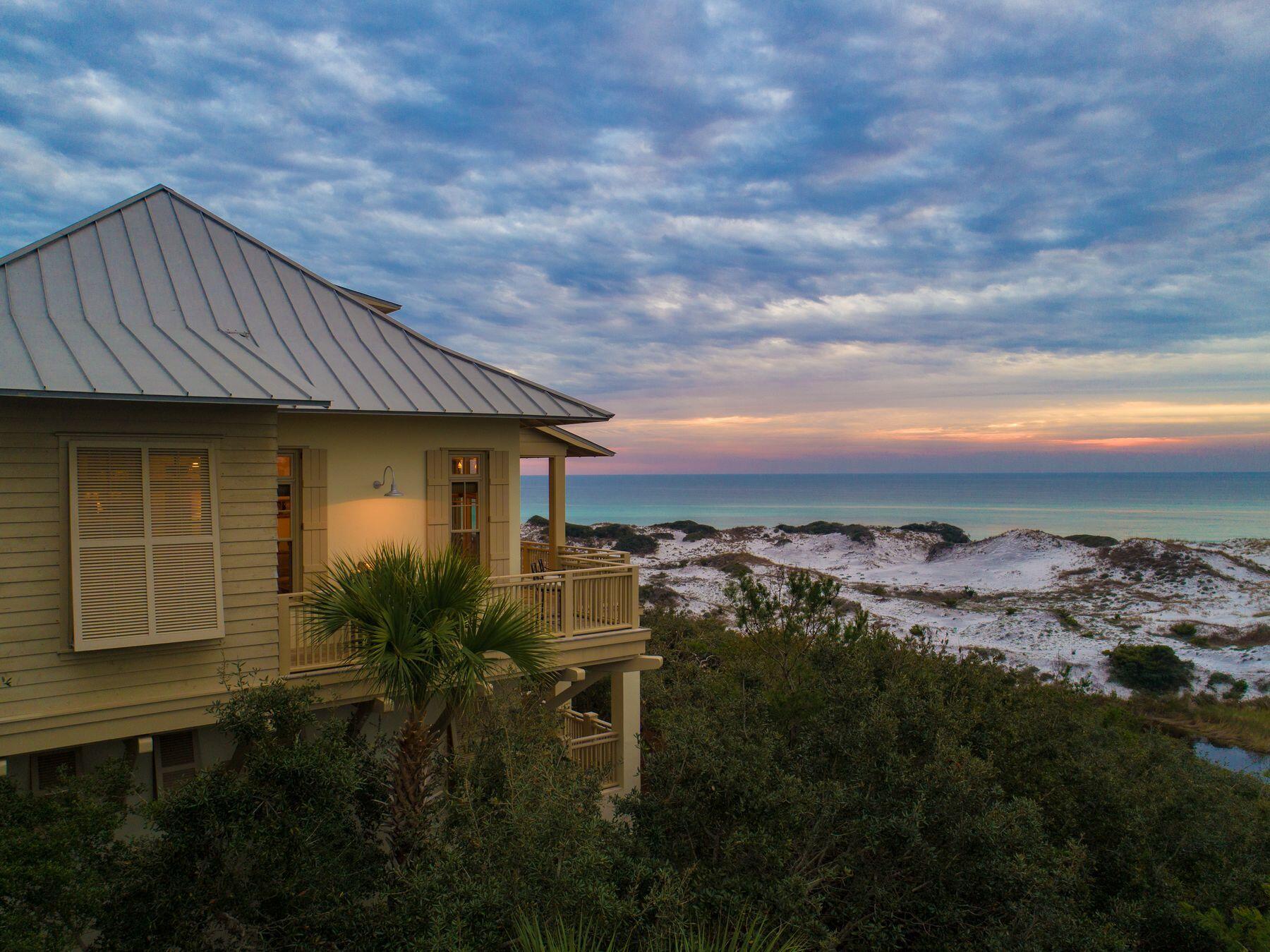 244 West Bermuda Drive Santa Rosa Beach, FL 32459 - Photo 52 of 66 a view of a house with a garden