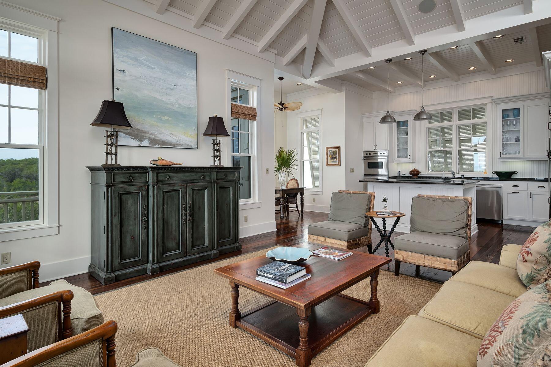 244 West Bermuda Drive Santa Rosa Beach, FL 32459 - Photo 9 of 66 a living room with furniture and a window