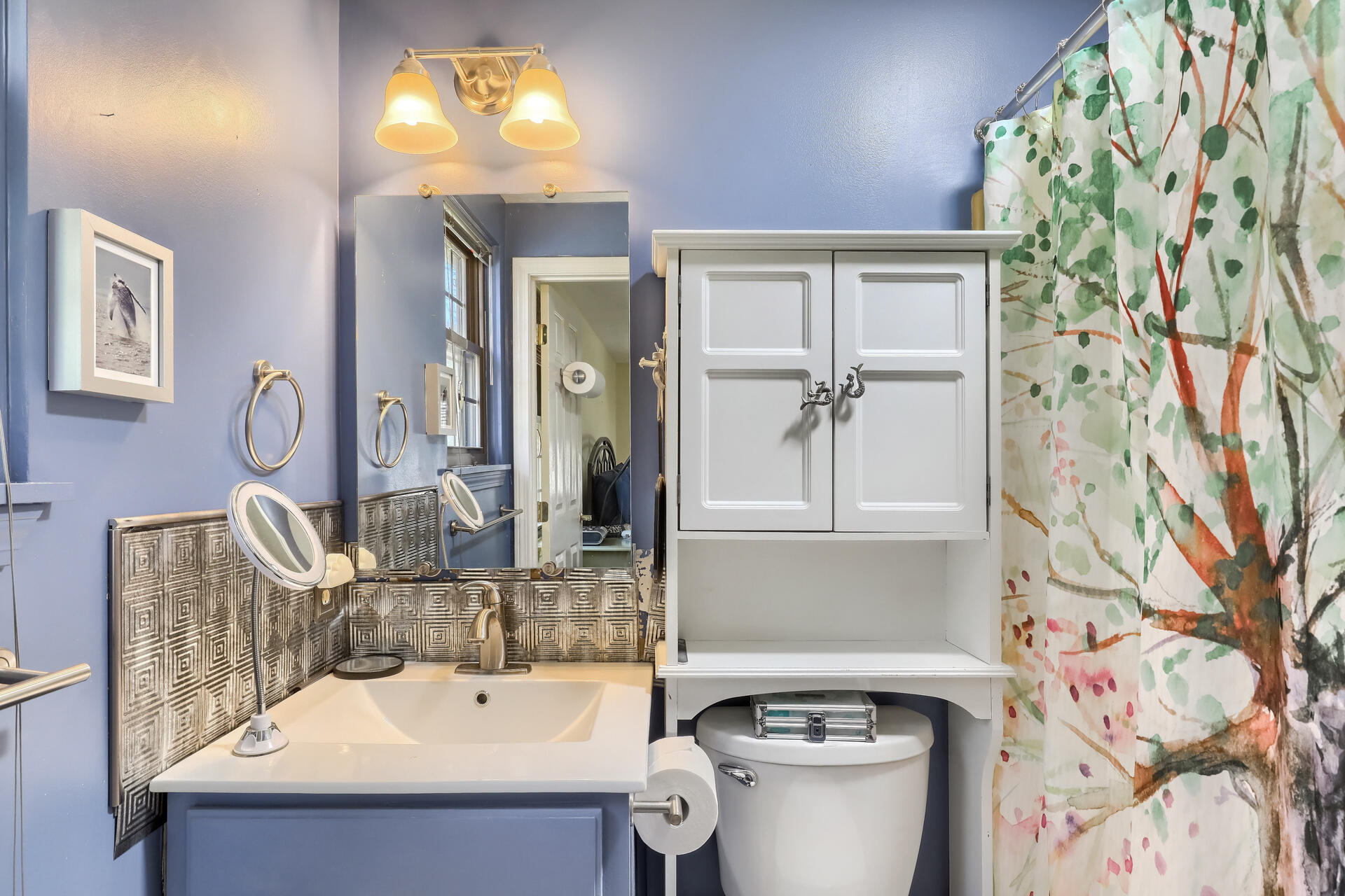 48 Gunstock Road Osterville, MA 02655 - Photo 17 of 28 a bathroom with a sink and mirror with toilet