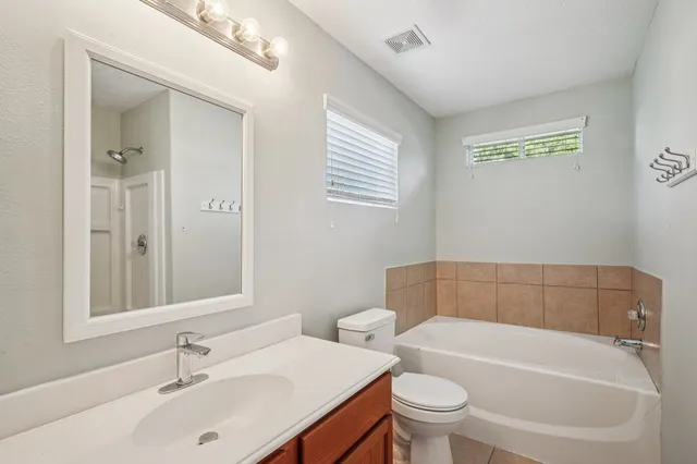 a view of a volley ball court