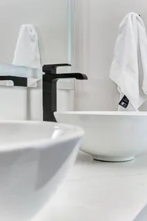 a close view of appliances