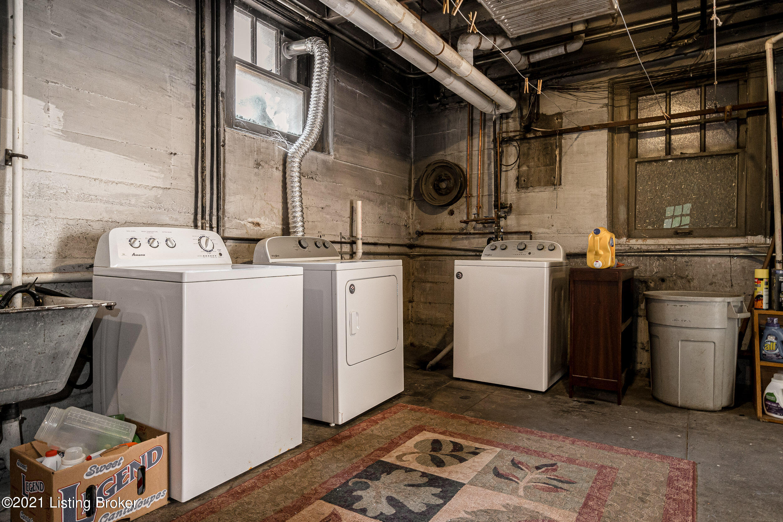 1506 Cherokee Road, Unit 4 Louisville, KY 40205 - Photo 52 of 57 Basement Laundry (washer & dryer do not remain)