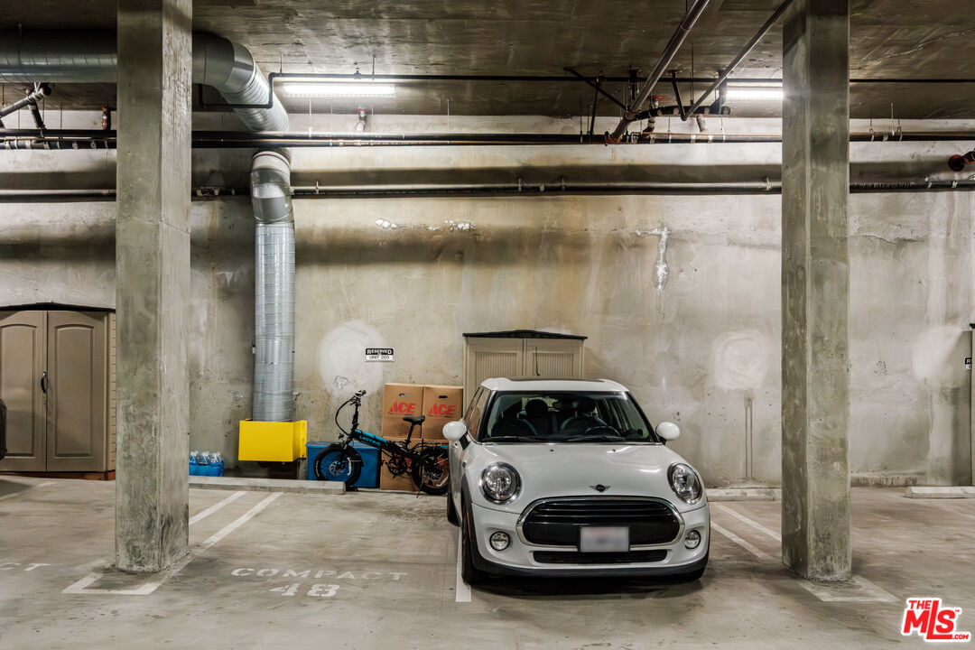 1912 Broadway, Unit 205 Santa Monica, CA 90404 - Photo 17 of 22 a car parked in a garage