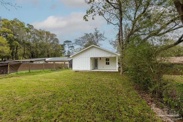 a view of outdoor space and yard