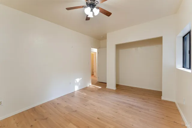 wooden floor in an empty room