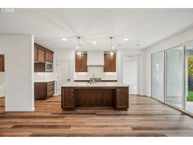 a view interior of the house and kitchen view