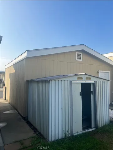 a backyard of a house