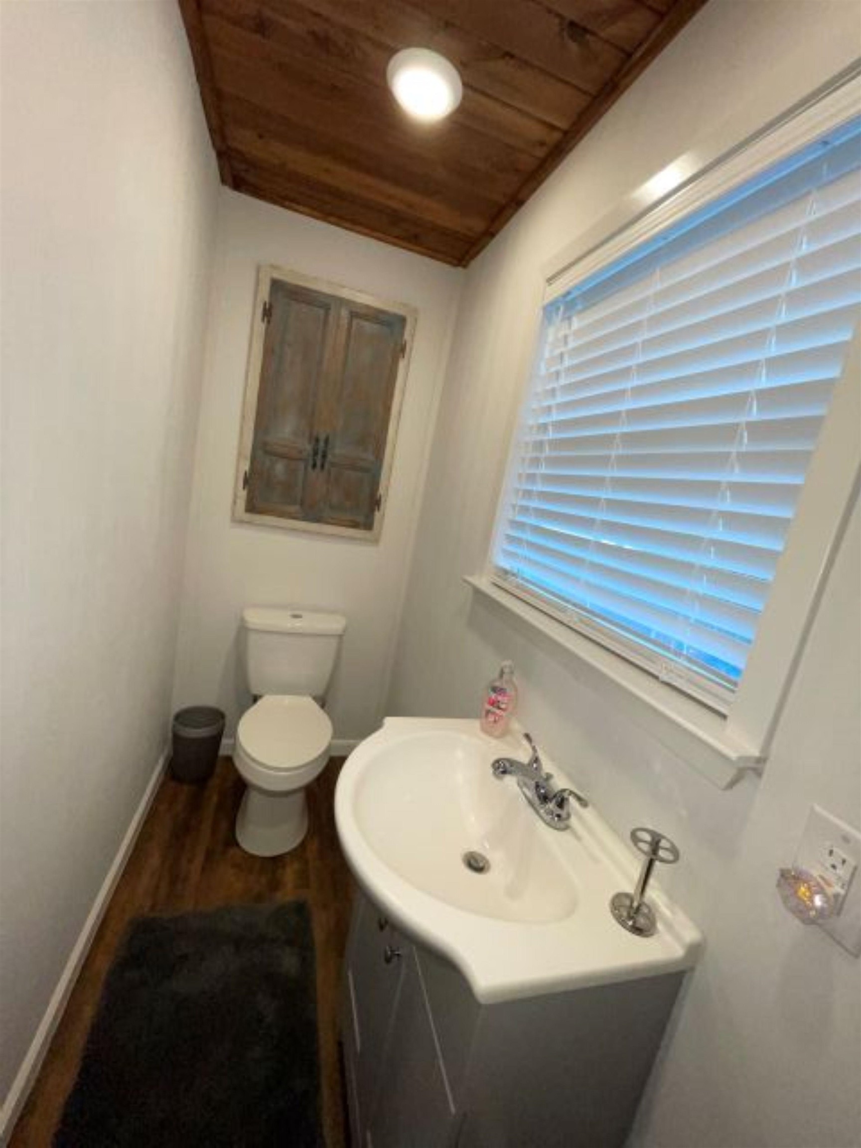 602 Sycamore Road Burnet, TX 78611 - Photo 20 of 26 a bathroom with a sink and a toilet