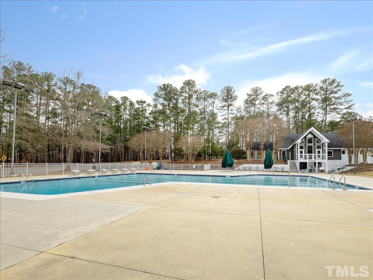4408 Emmit Drive Raleigh, NC 27604 - Photo 30 of 38 a view of large trees and a big yard