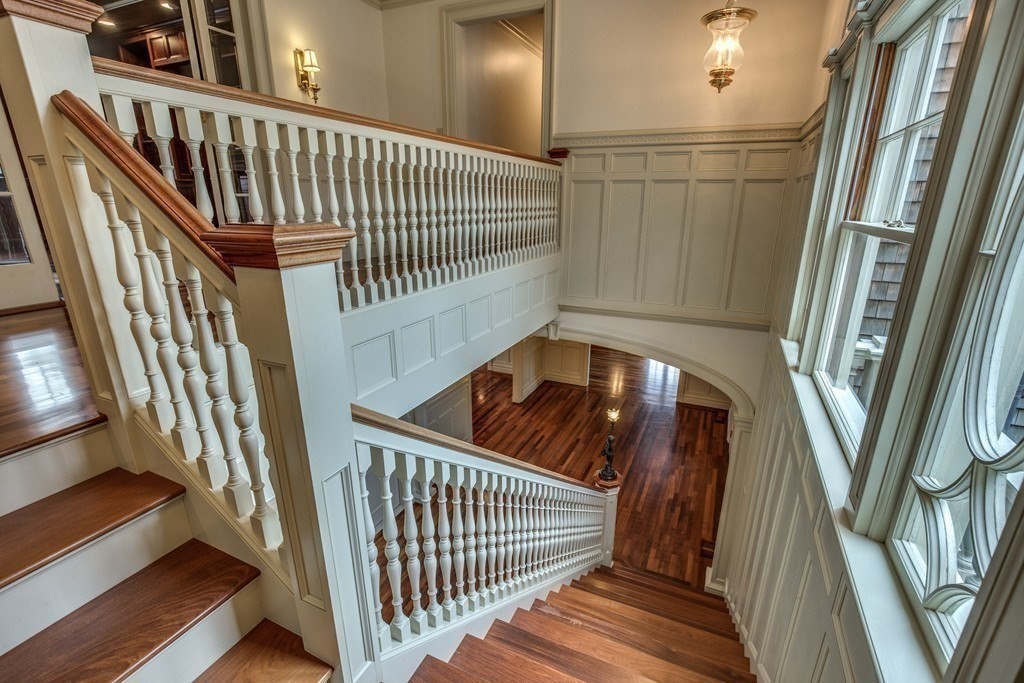 7 Percy Road Lexington, MA 02421 - Photo 23 of 29 a view of balcony with wooden floor