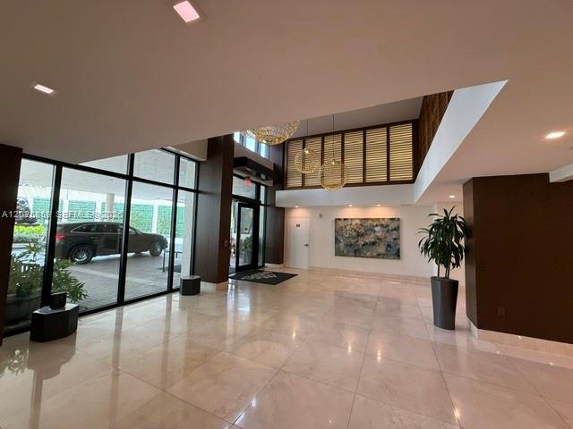 a view of an entryway