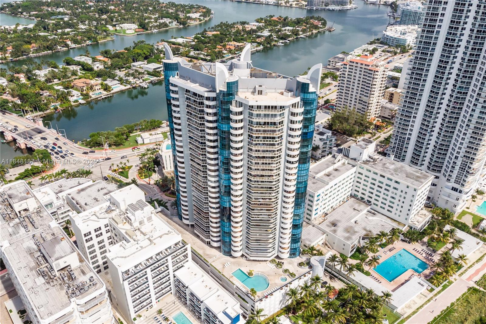 6301 Collins Avenue, Unit 1903 Miami Beach, FL 33141 - Photo 38 of 45 a city view with tall buildings