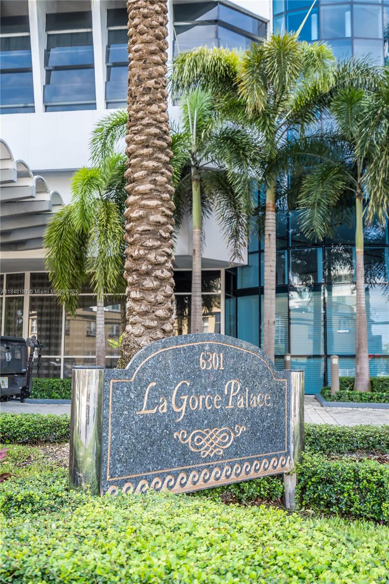 6301 Collins Avenue, Unit 1903 Miami Beach, FL 33141 - Photo 41 of 45 a sign on the side of a building