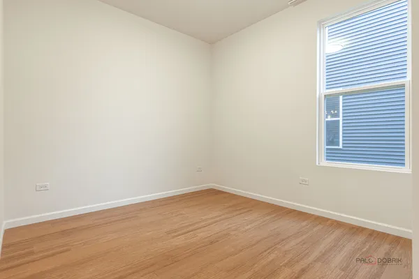 wooden floor in an empty room