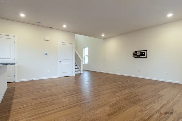 a view of empty room