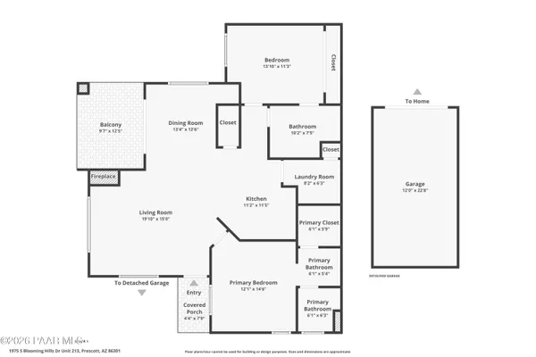 a picture of a floor plan