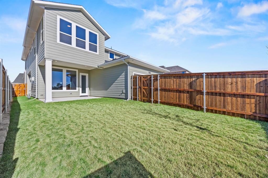 505 Callum Parkway Celina, TX 75009 - Photo 34 of 34 a view of a house with wooden fence