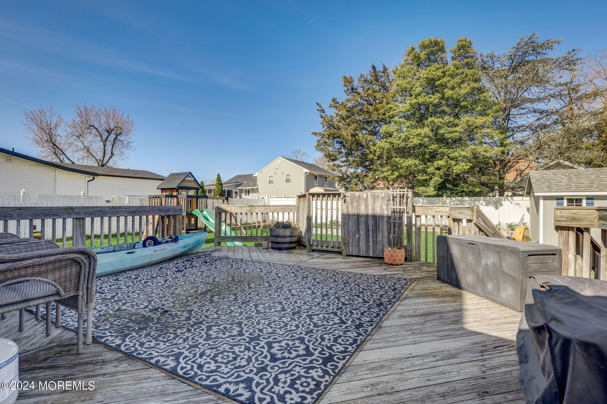 154 Ridge Avenue Belford, NJ 07718 - Photo 23 of 28 a view of a wrought iron fences in front of house