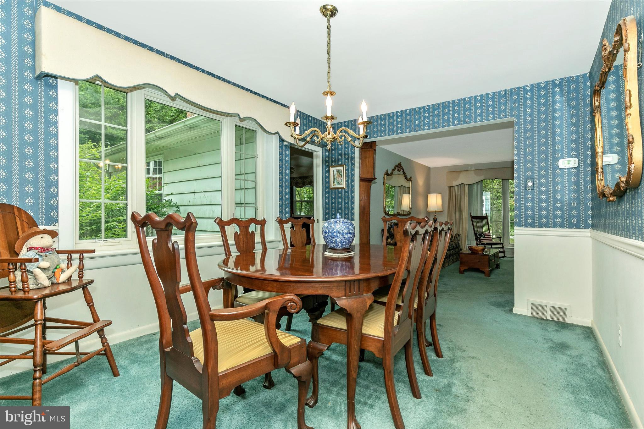 590 Brookwood Road Wayne, PA 19087 - Photo 14 of 81 View from Dining Room